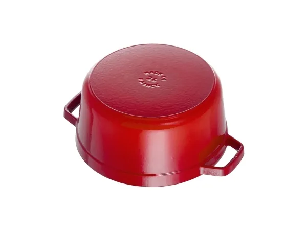 Staub Cocotte Gjutjärn 26 cm Röd