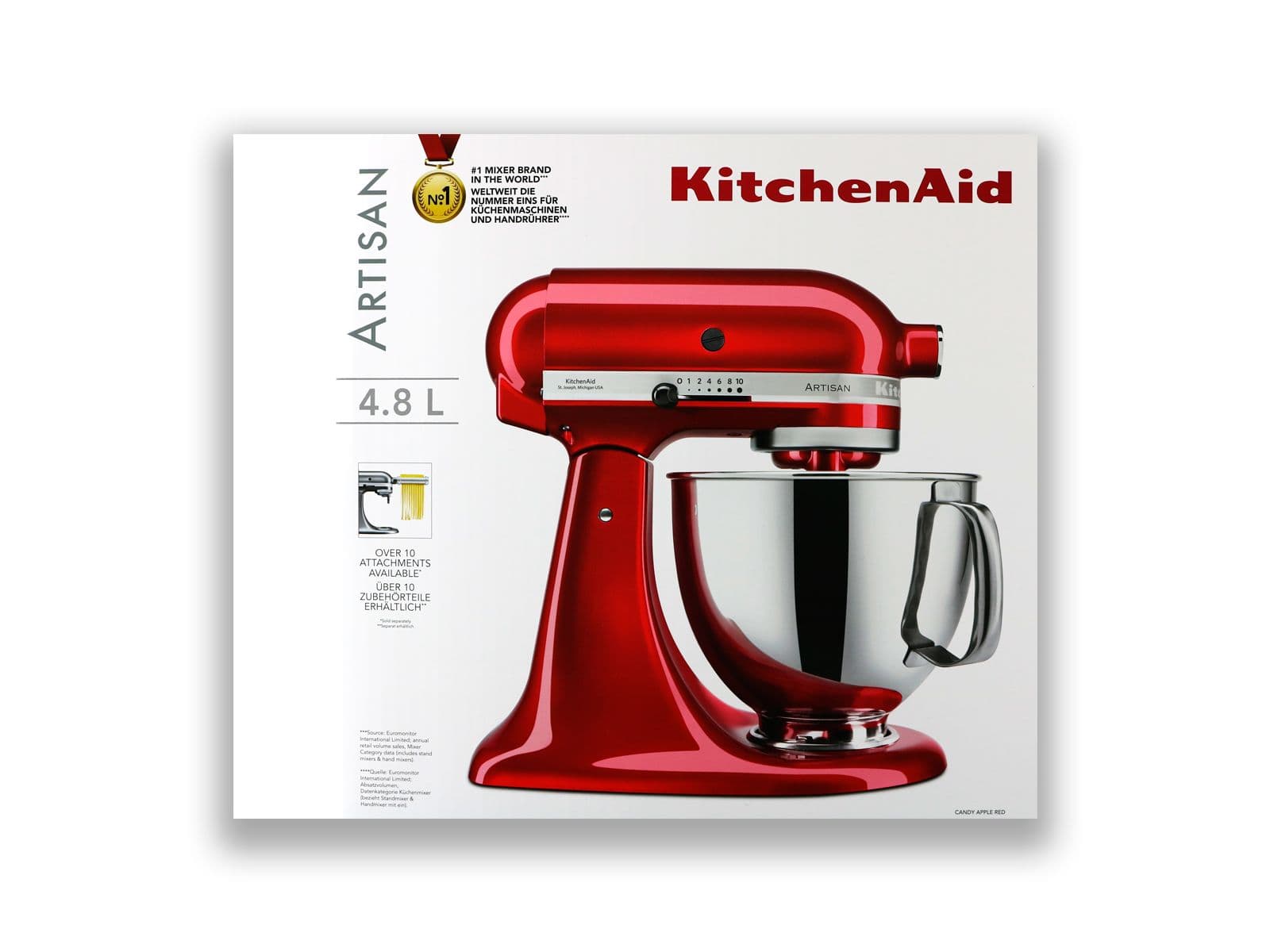 KitchenAid Artisan  Mixer Candy Apple
