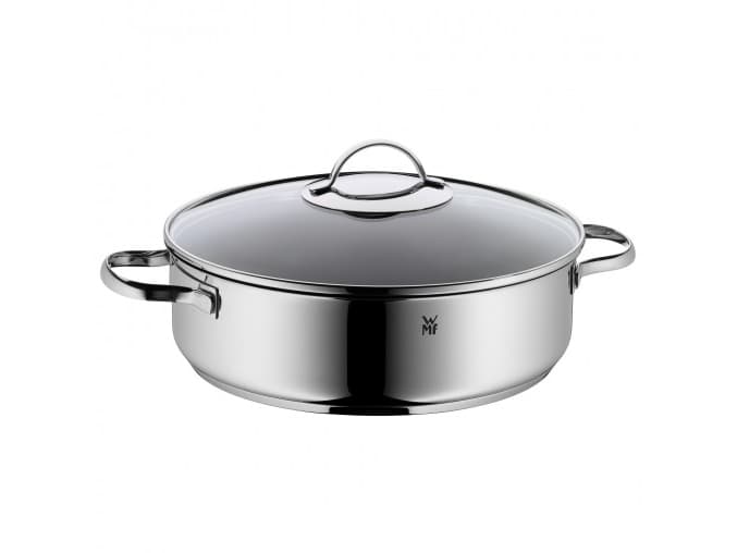 WMF 0761406380, Rostfritt stål, Rostfritt stål, Glas, Keramiska, gas, Induktion