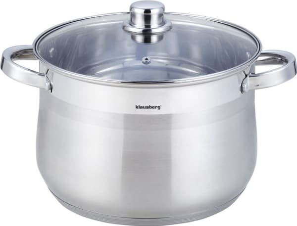 Klausberg Stålgryta 22 cm, 7 L