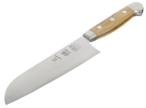 Güde Alpha Santoku 18 cm Olivträ