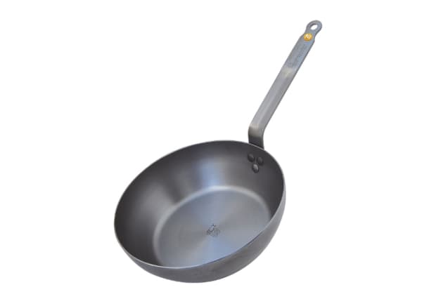 de Buyer 5614.24 Mineral B Element Round Country Frying Pan, 24 cm Diameter