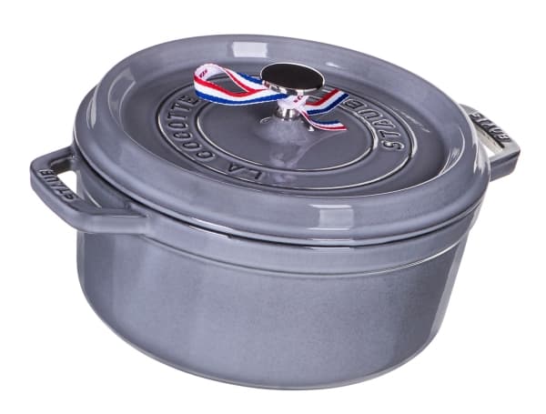 Staub Cocotte Gjutjärn Emalj 3,8 L Grafit
