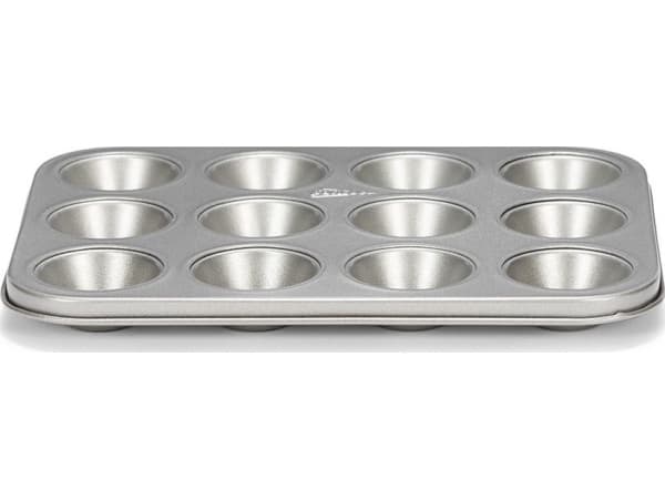 Patisse mini muffinsform 25 x 19 cm, stål silver