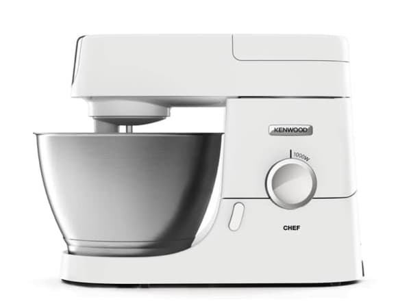 Kenwood KVC3100W, 4,6 l, Vit, 680 g, Rostfritt stål, Metall, 1000 W