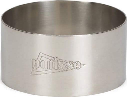 Patisse trimring 7 cm rostfritt stål silver