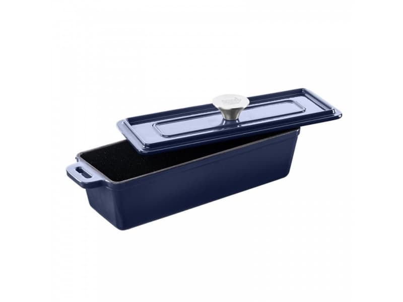 Grand Feu kokkärl med lock, vit