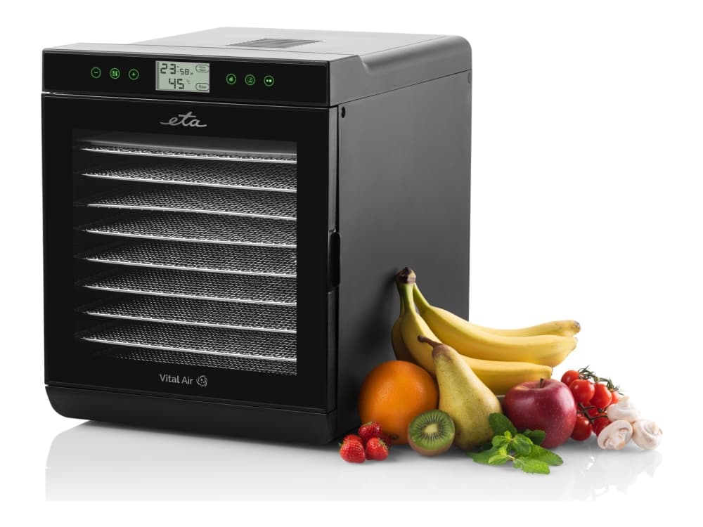 ETA Vital Air II 2302 90000 - Livsmedelstork - 650 W - svart