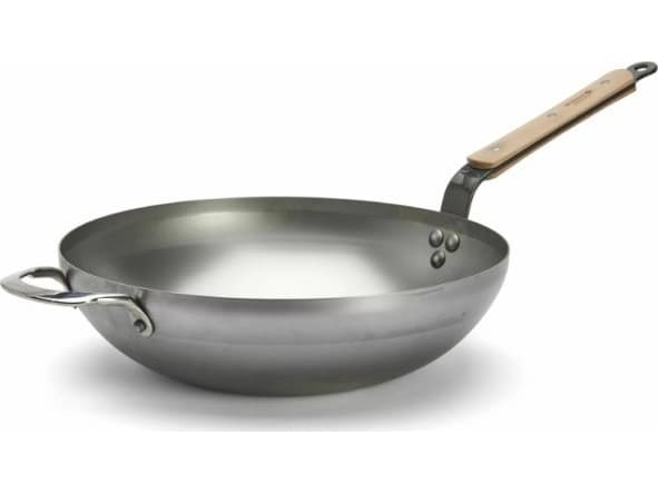 De Buyer Mineral B Bois Wok 32 cm