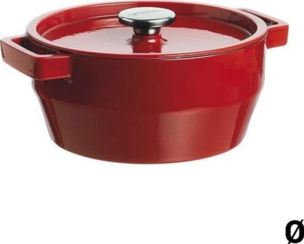 PYREX Gryta 3,6L rund gjutjärn / O24cm / SA 33SC5AC24