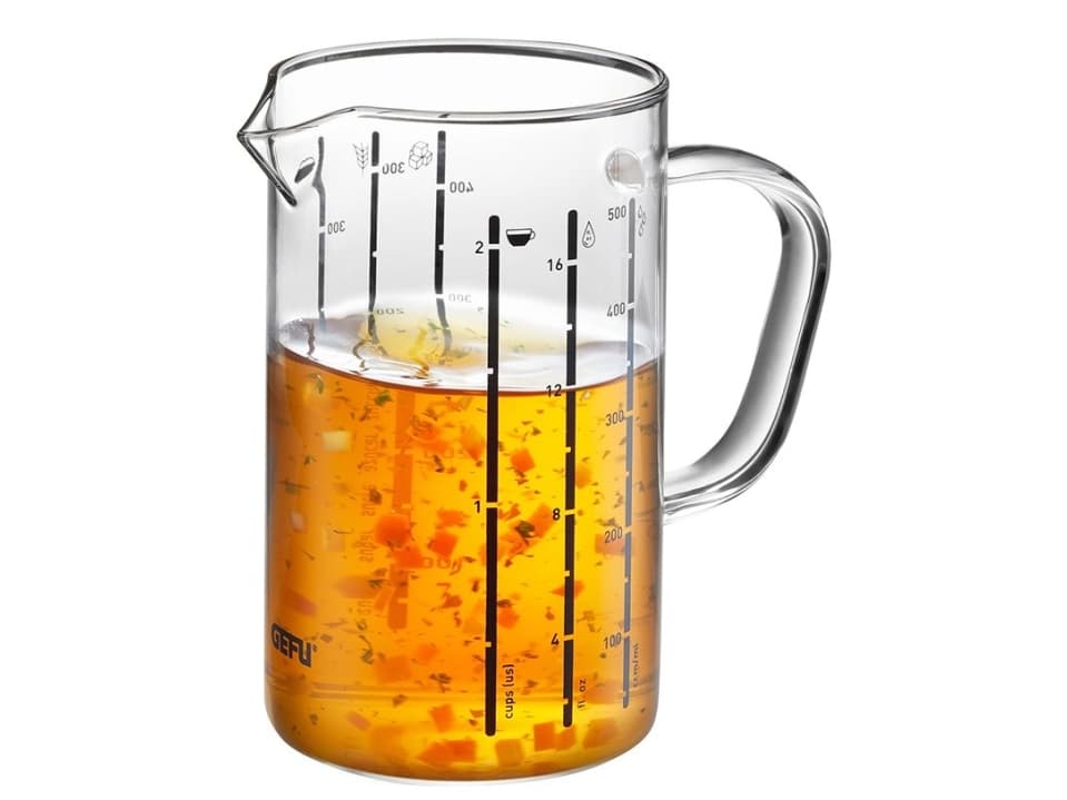 Gefu Meti Litermått Glas 0,5 l