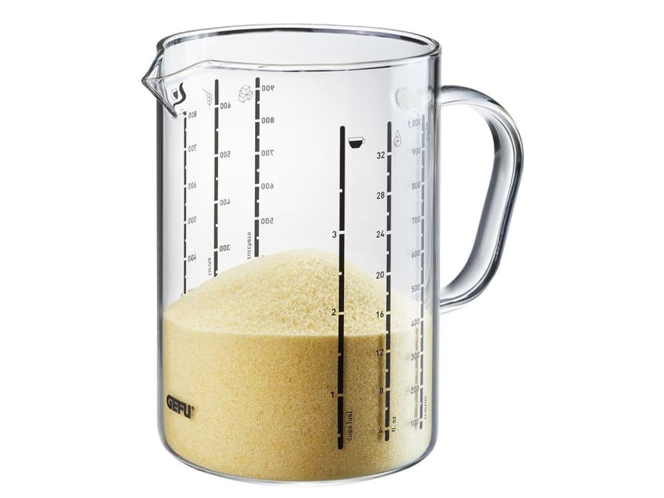 Gefu Meti Litermått Glas 1 L