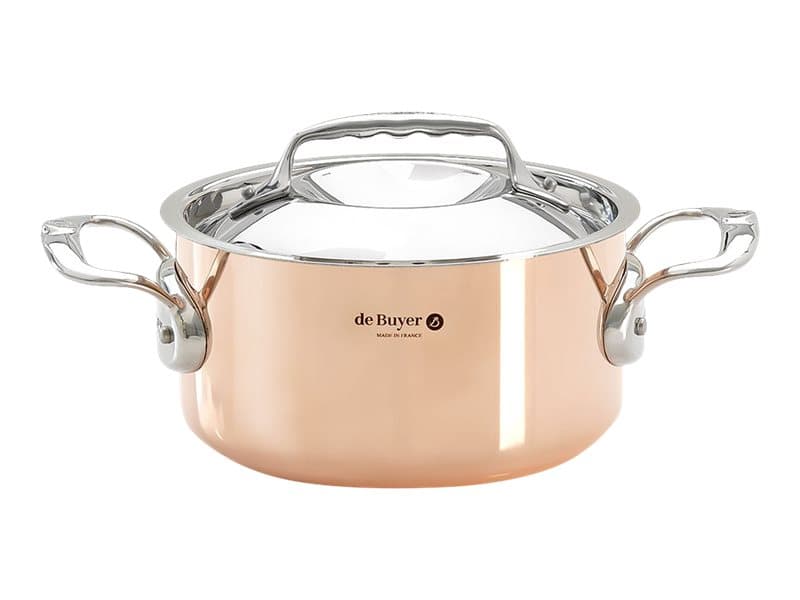 de Buyer Prima Matera Gryta med lock 16 cm