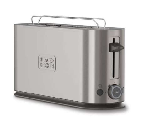 Black & Decker BXTO1002E, 2 skivor, Rostfritt stål, Rostfritt stål, Knappar, Nivå, Rotations-, 1000 W