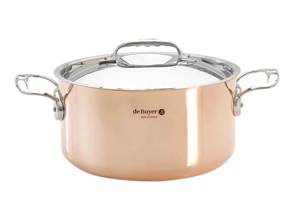 De Buyer Prima Matera Gryta med lock 20 cm