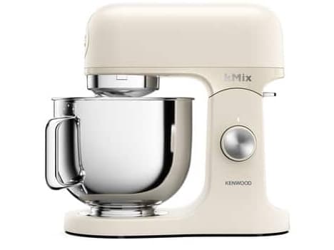 Kenwood kMix, Stativmixer, Gräddfärgad, Vispning, Knådning, Whisking, 5 l, Metall, Rostfritt stål