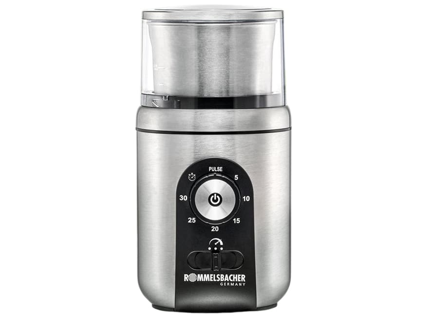 Rommelsbacher EGK 250, Svart, Rostfritt stål, Rostfritt stål, Metall, Plast, Rostfritt stål, Rotations-, 200 W