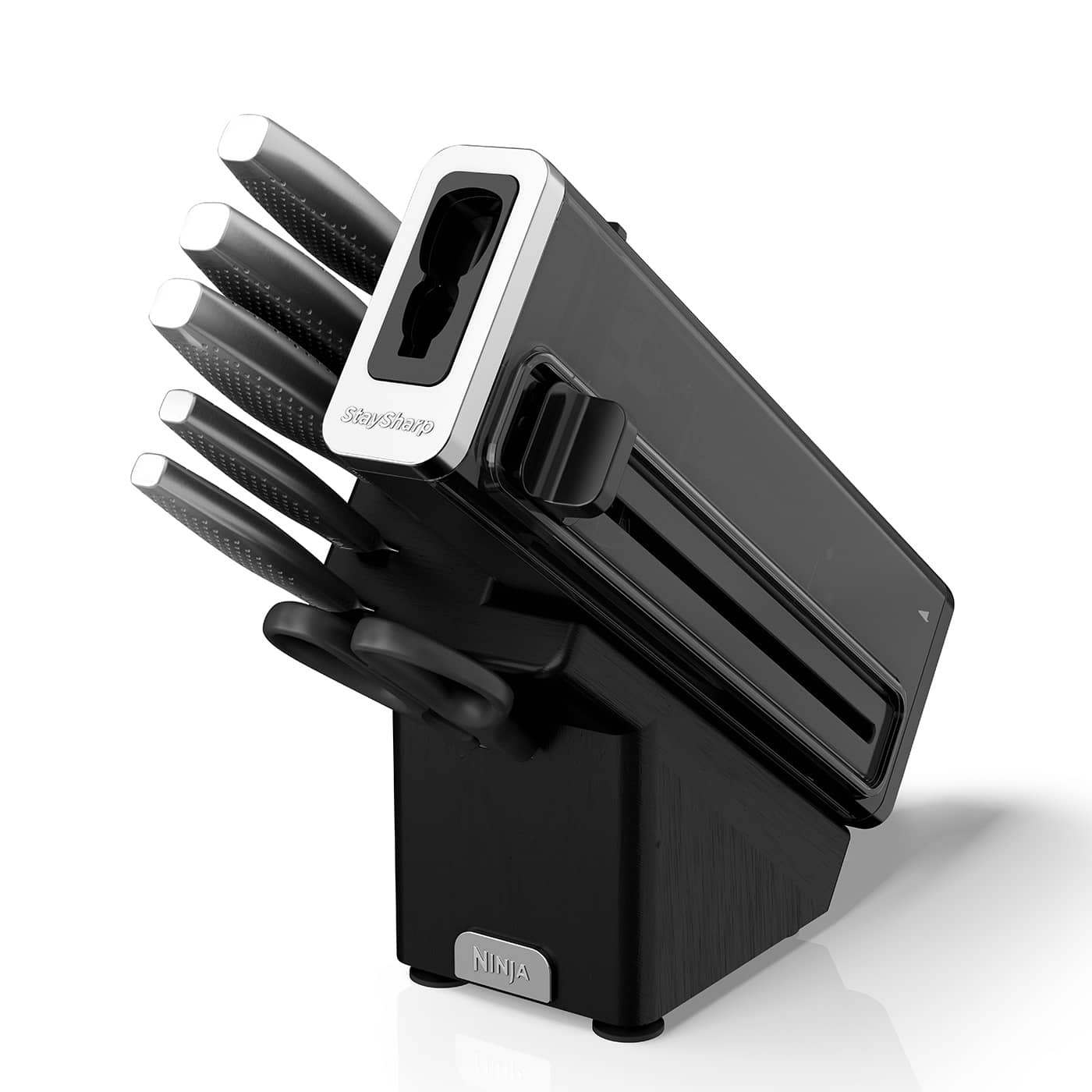 Ninja StaySharp Stainless 6-Piece Knife Set & Wood Block – K62006EUUK