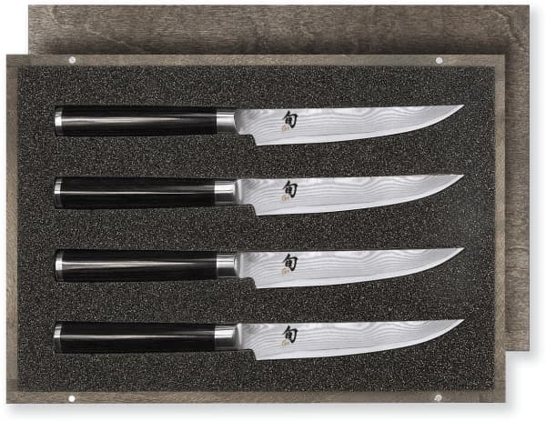 Kai DMS-400 Knivset Stål och Trä