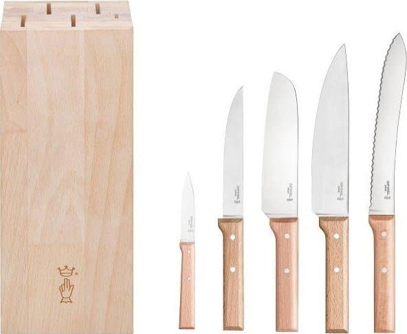 Opinel Parallèle Knivblock 5 knivar