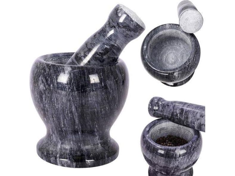 Vilde Mortel & Stöt i Granit 11 cm