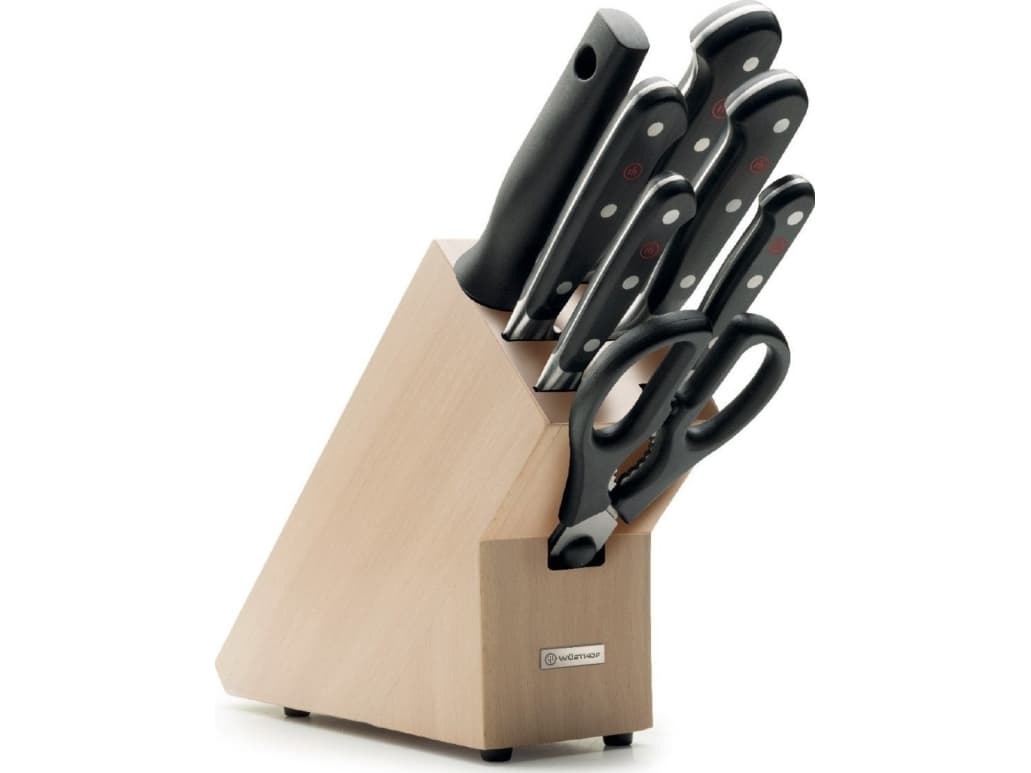 Wüsthof Classic Knivblock 7 delar