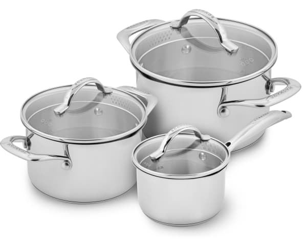 Scanpan STS Grytset Rostfritt Stål 3 delar