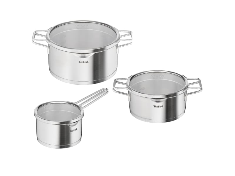 Tefal Nordica Grytset Rostfritt Stål