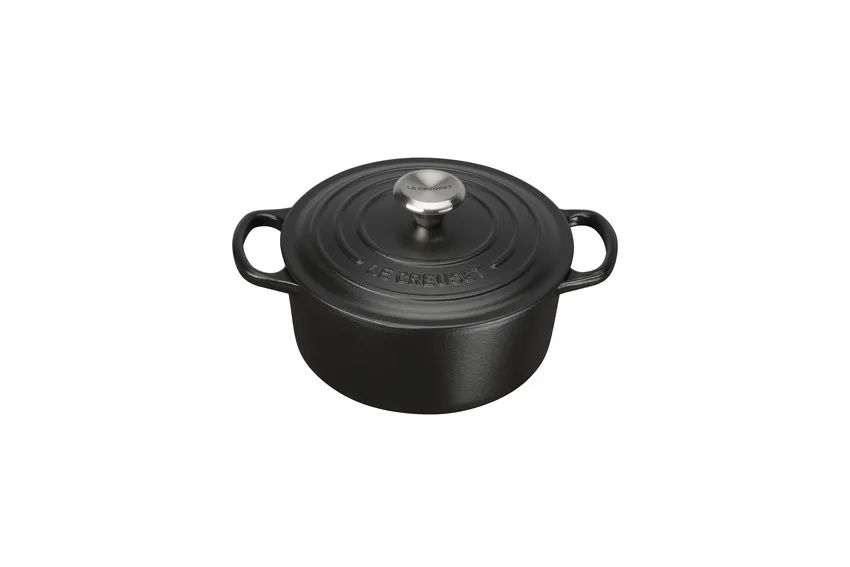 Le Creuset Signature Rund Cocotte 22 cm Mattsvart