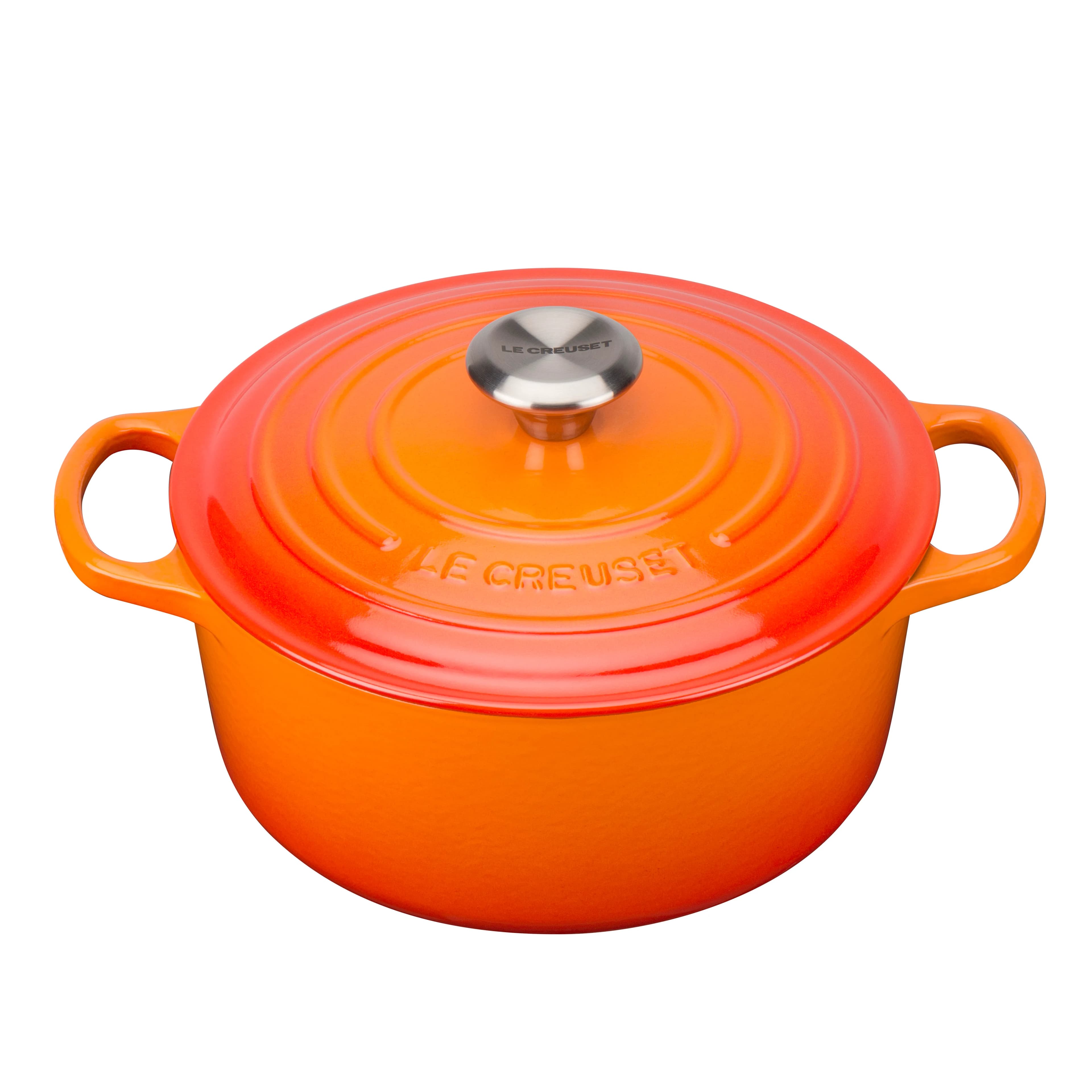 Le Creuset Signature Rund Cocotte 24 cm Volcanic