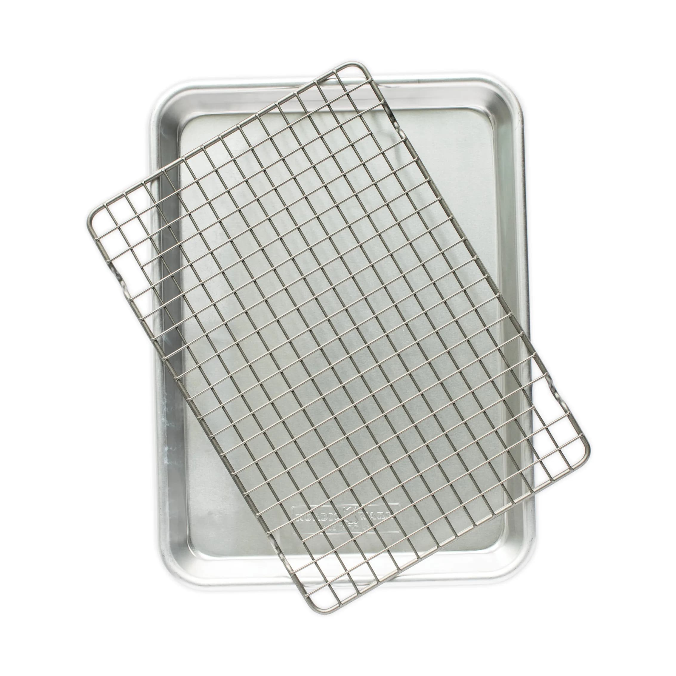 Nordic Ware Naturals Quarter Sheet Bakplåt med Galler