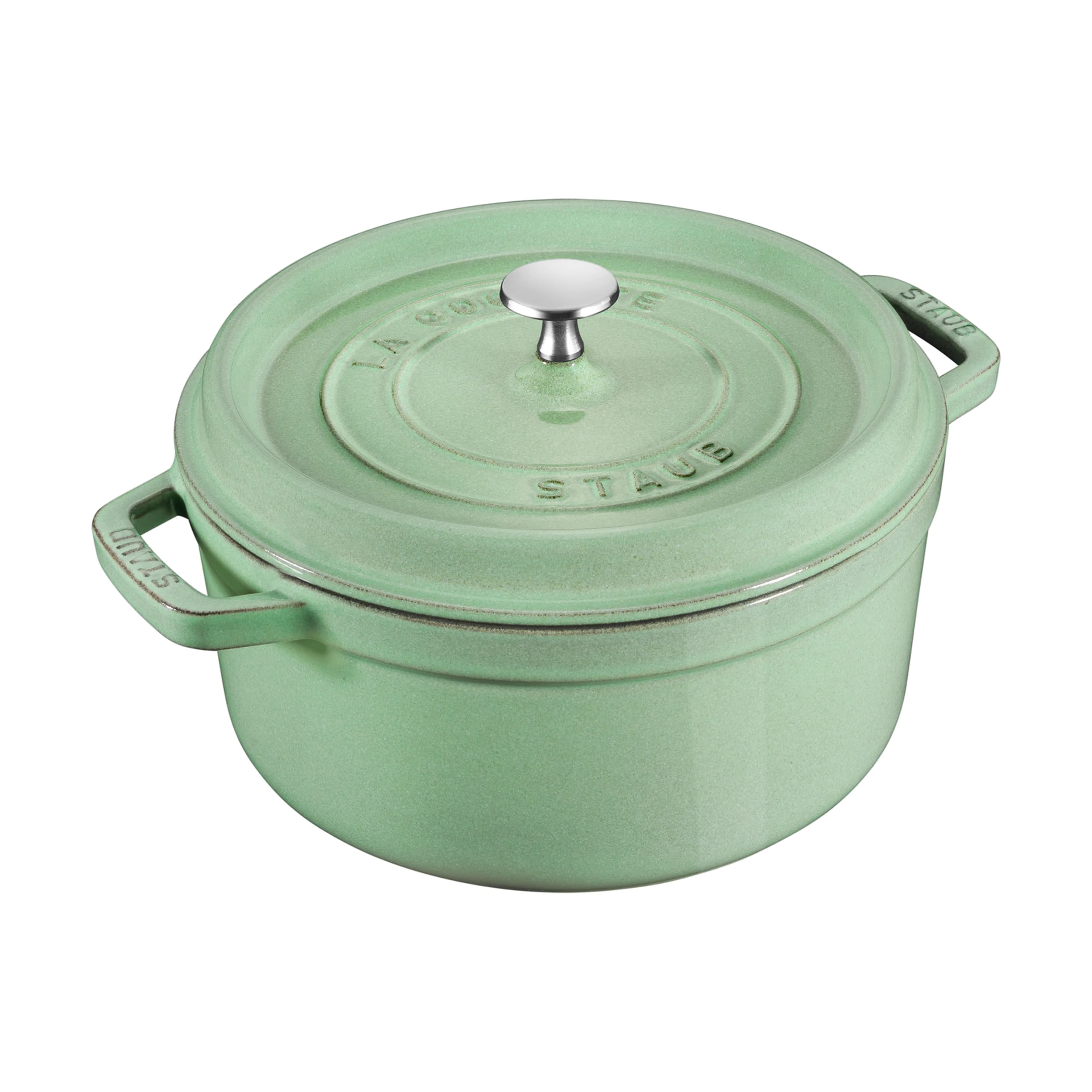 Staub La Cocotte Rund Gryta 26 cm Salvia